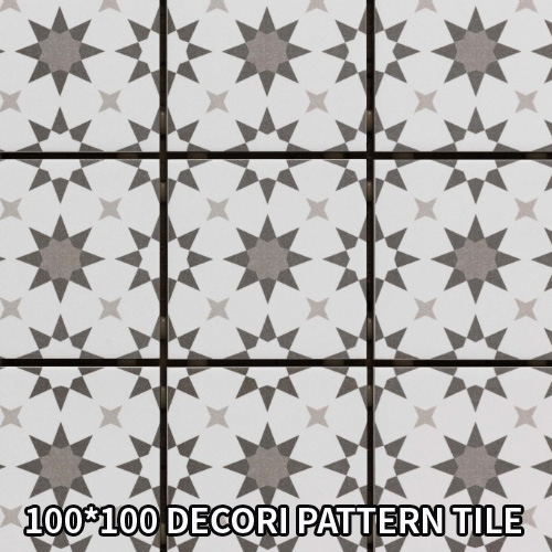 바스스토리DECORI PATTERN TIEL 데코리 패턴 타일 100*100/0.88M2/88장/수입타일/주방/욕실/패턴/유로/디자인/인테리어/바닥